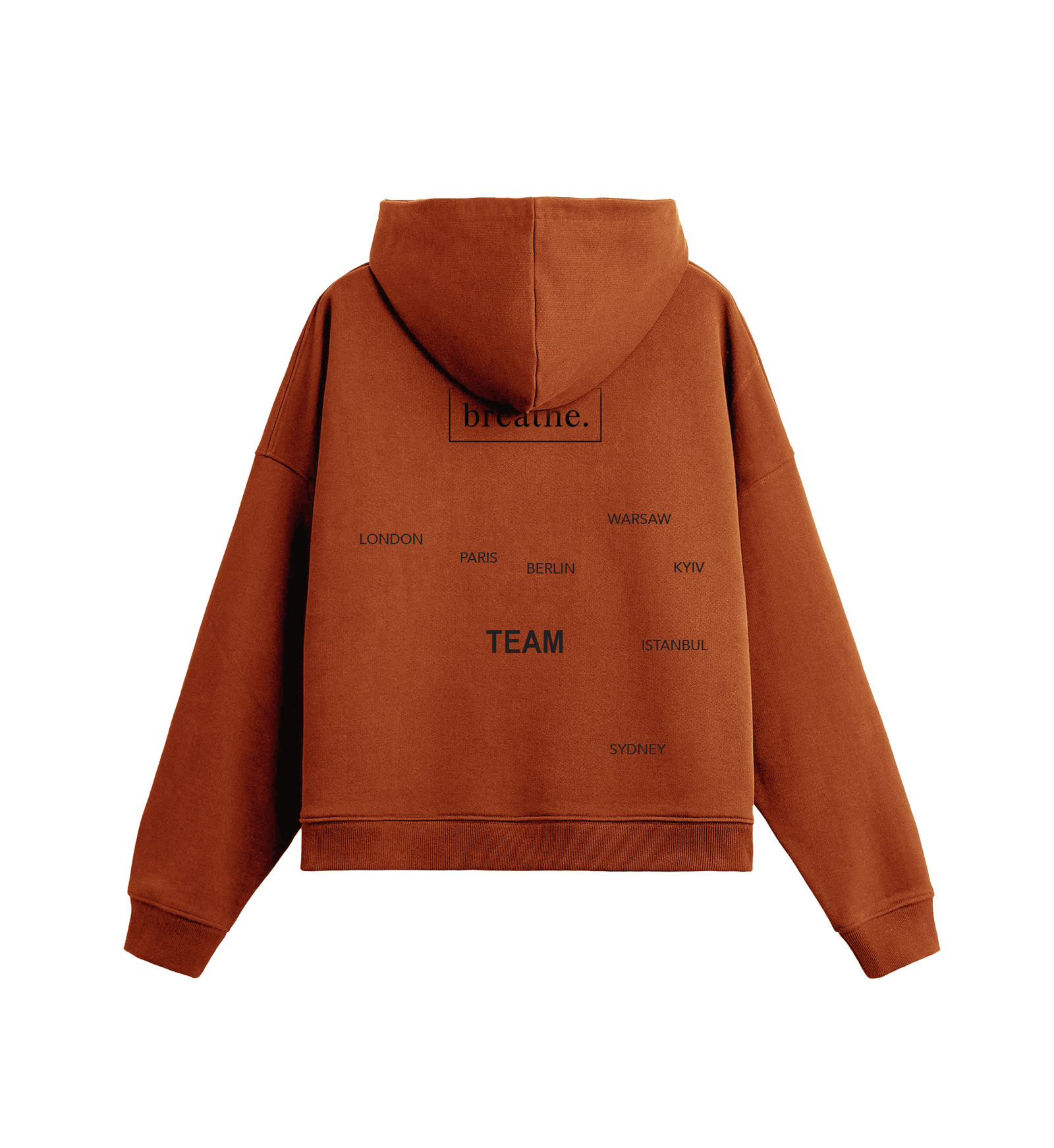 breathe. hoodie 001