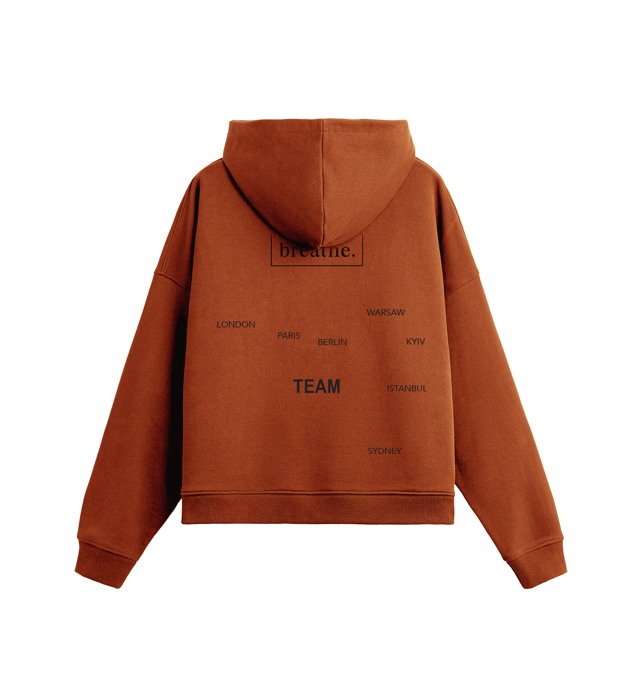 breathe. hoodie 001